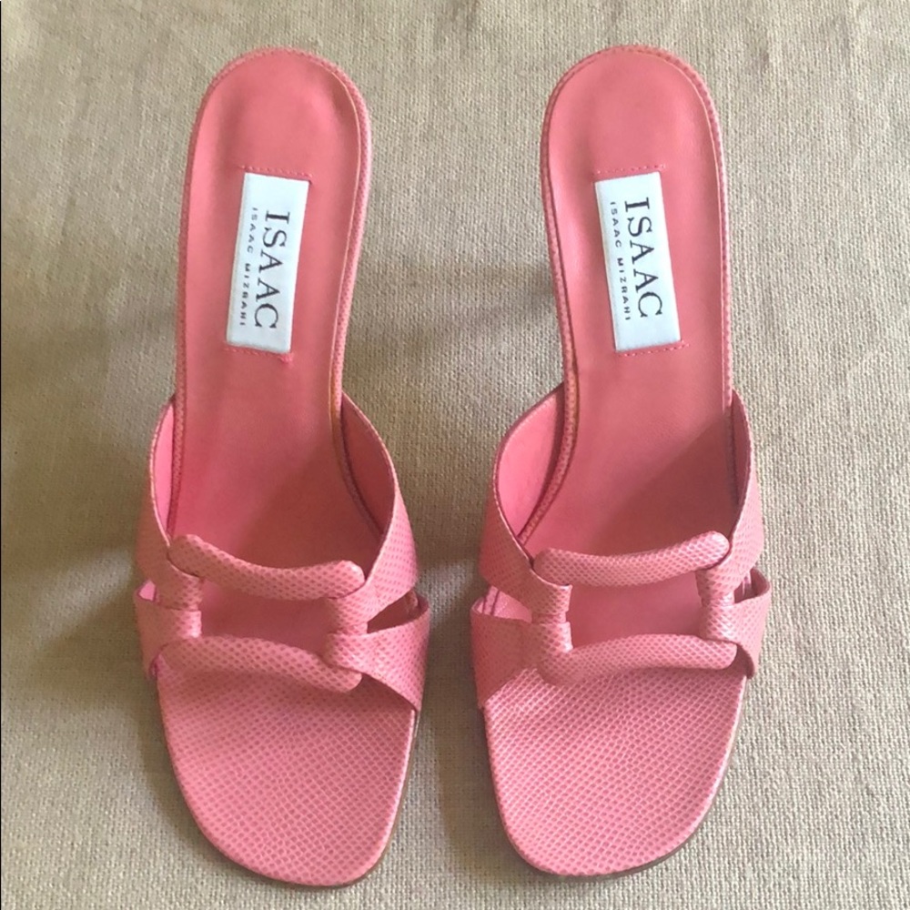 Isaac Mizrahi Pink Heels